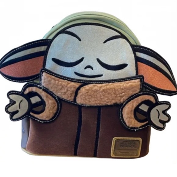 Star Wars Handbags - Disney Grogu Loungefly Mini Backpack Star Wars NWT​